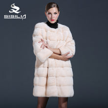 SISILIA 2016 New Women Mink Fur Coats Genuine Leathe Good Quality Mink Fur Coat Women Natural Coats Of Mink Fur Sell Well