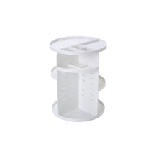 Round Rotating Cosmetic Jewelry Storage Box