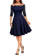 Summer Floral Lace Night Out Party Vintage Dress