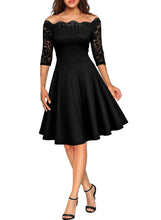 Summer Floral Lace Night Out Party Vintage Dress