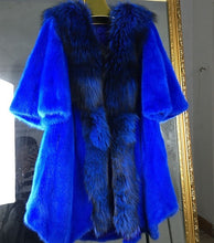 2018 new women genuine luxury mink fur coat whole piece European mink fur long jacket with big real raccoon fur collar for lady